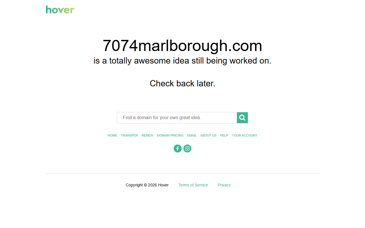 7074marlborough.com screenshot