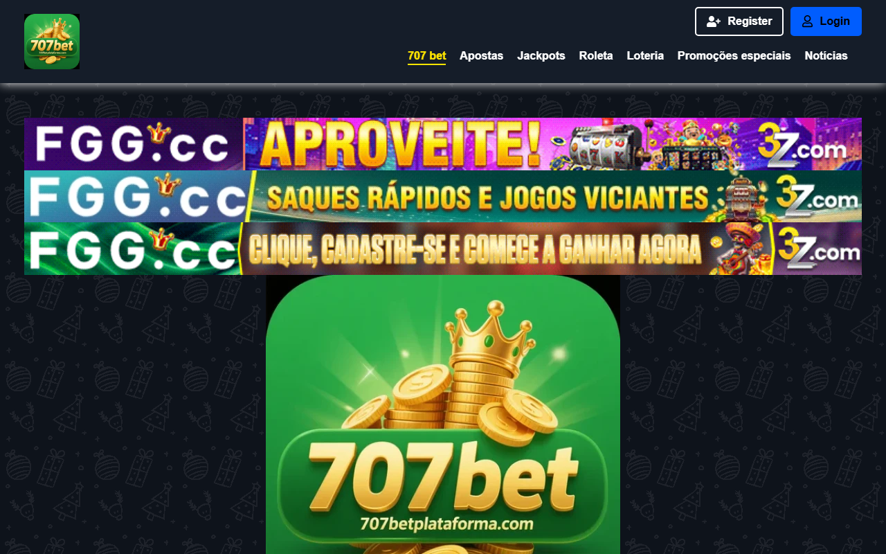 707betplataforma.com screenshot