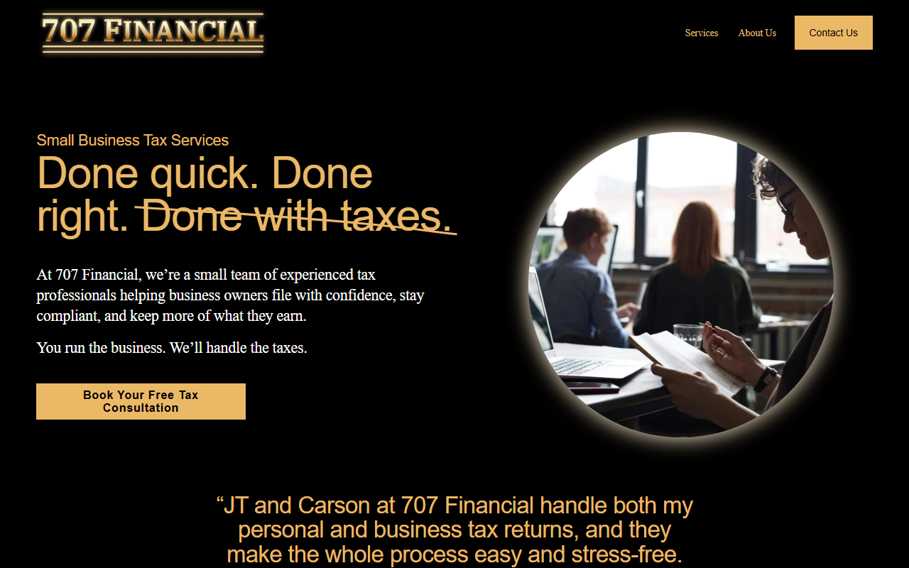 707financial.com screenshot
