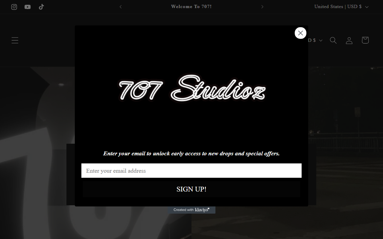 707studioz.com screenshot