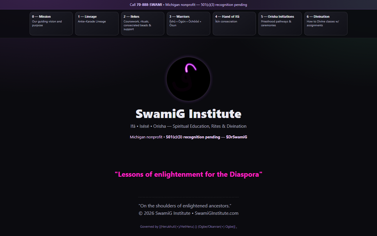 70888swami.com screenshot
