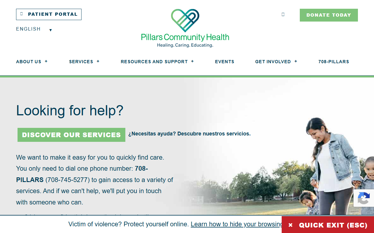 708pillars.com screenshot