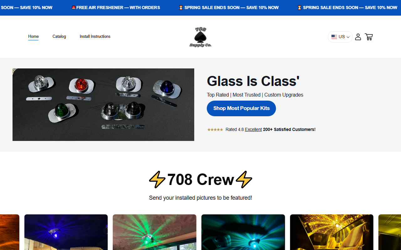 708supplyco.com screenshot