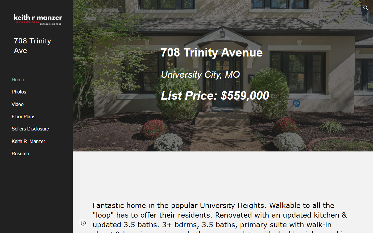 708trinityavenue.com screenshot