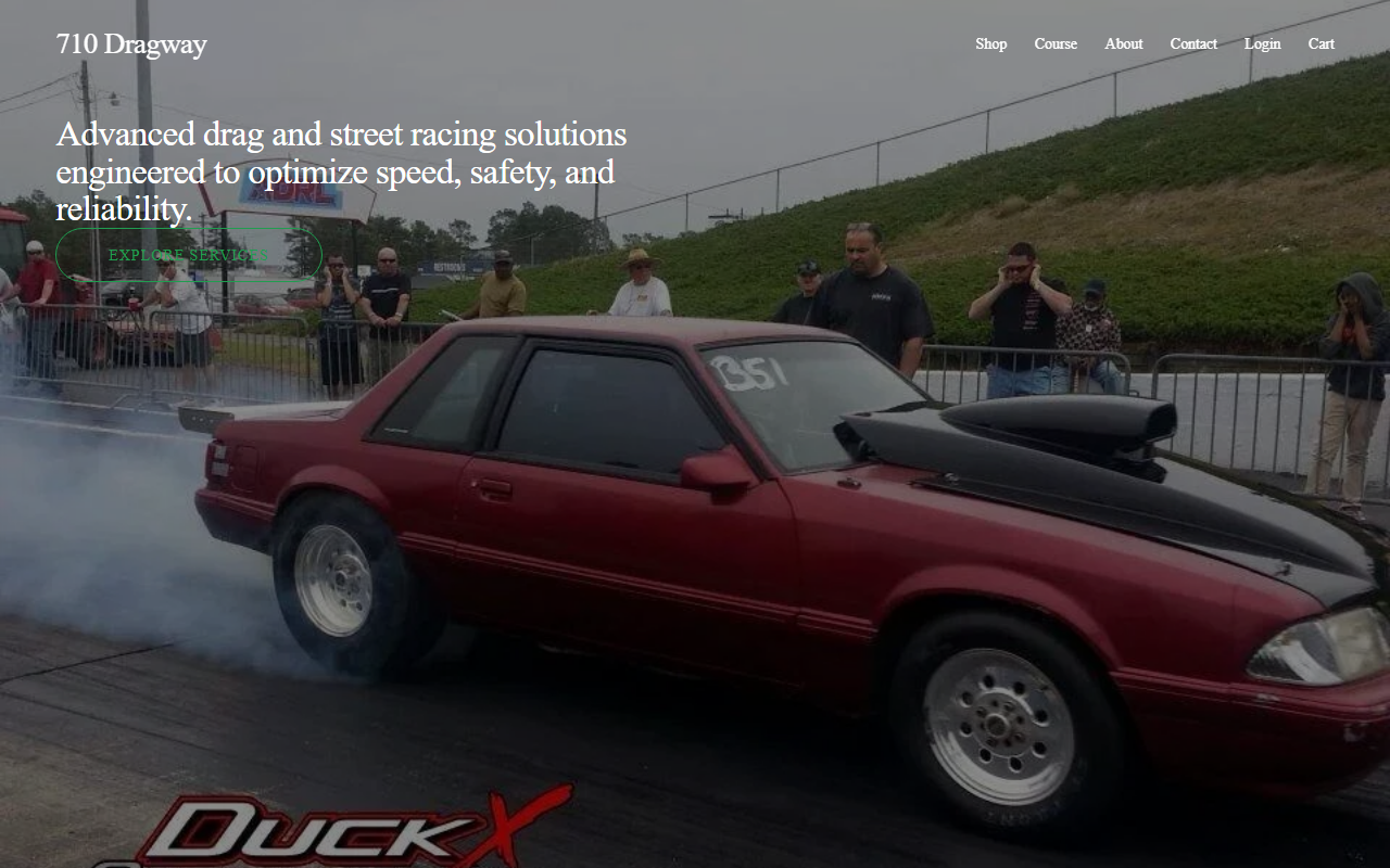 710-dragway.com screenshot