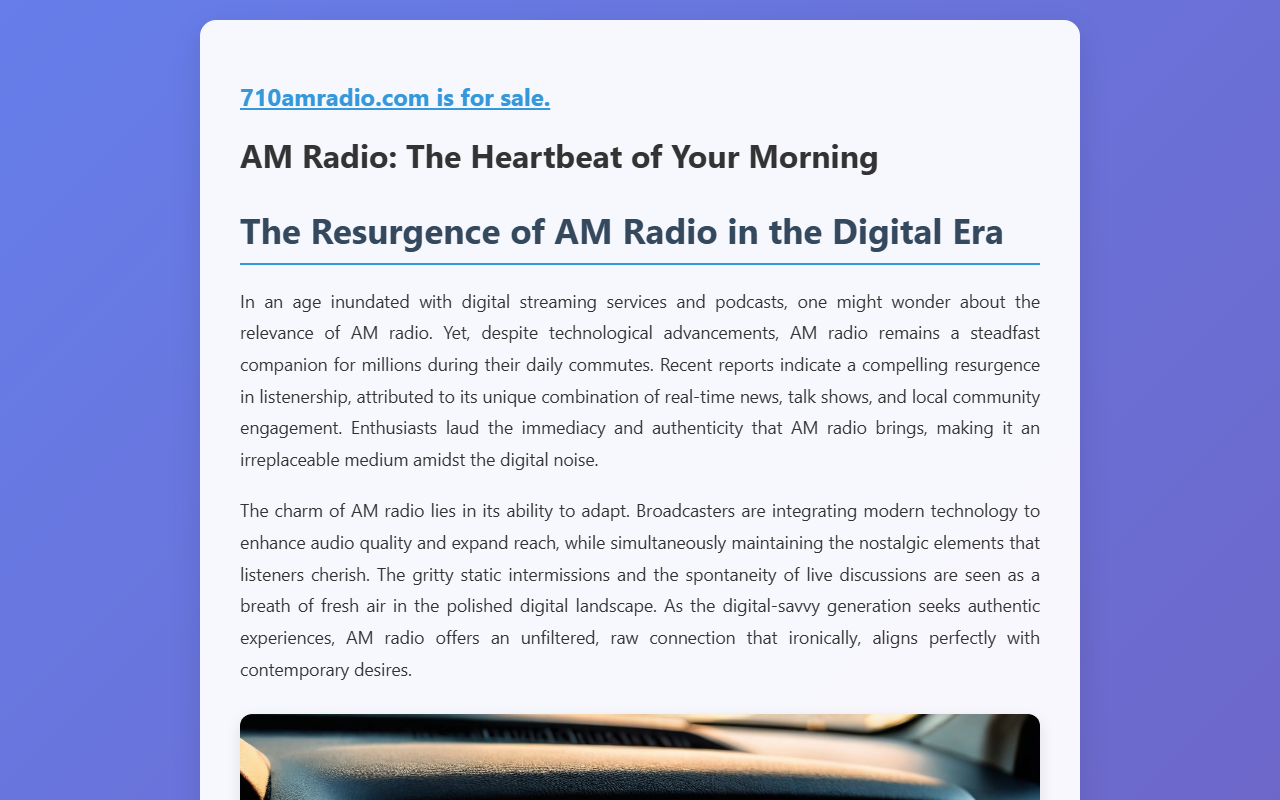 710amradio.com screenshot