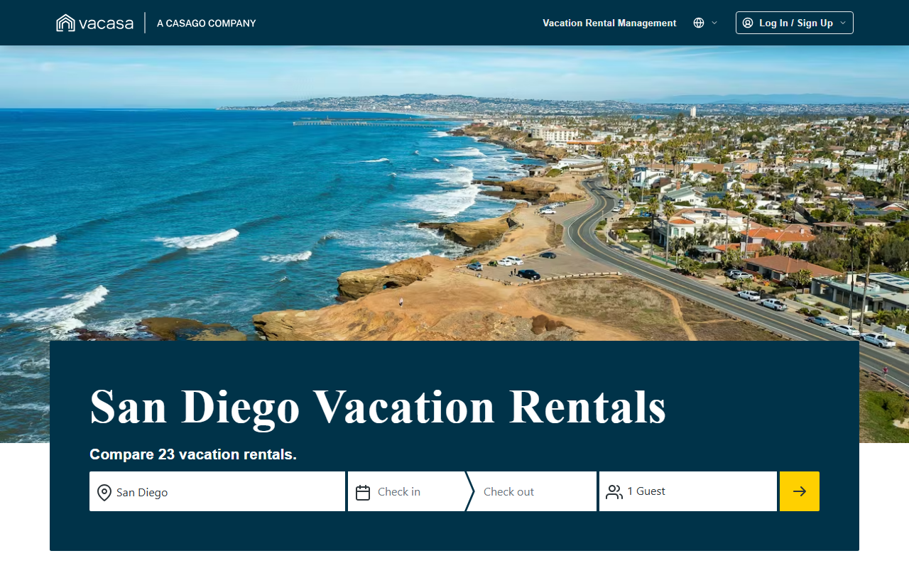 710beachrentalls.com screenshot