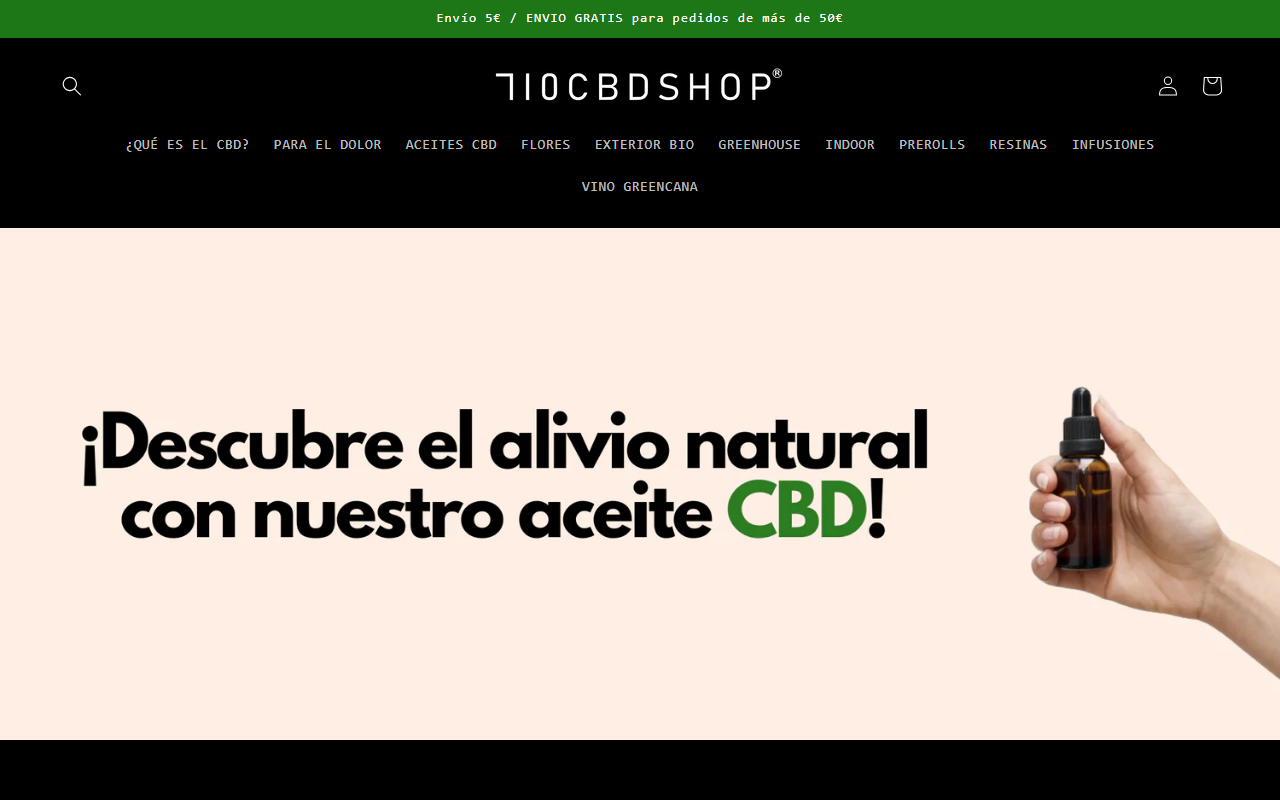 710cbdshop.com screenshot