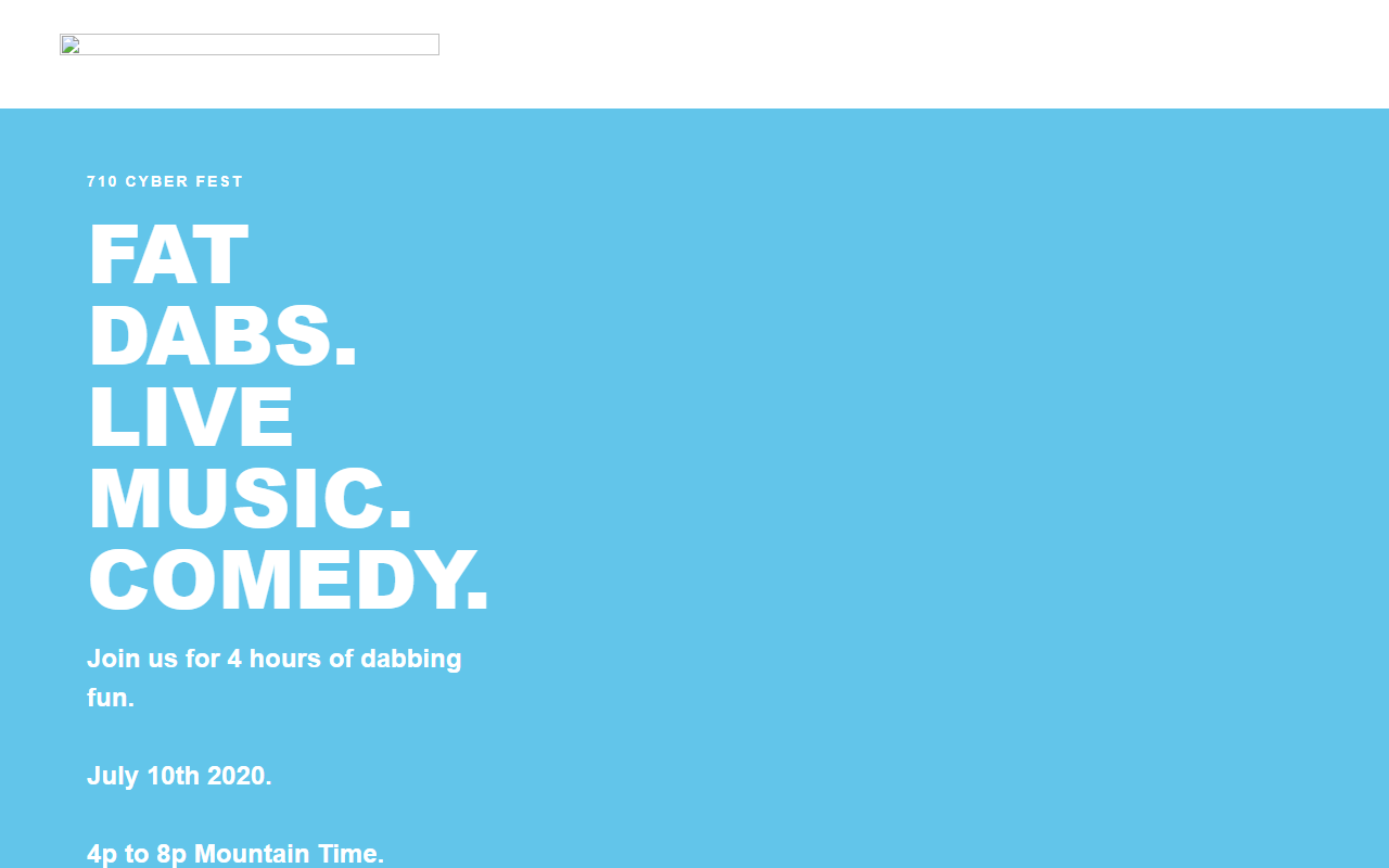 710cyberfest.com screenshot