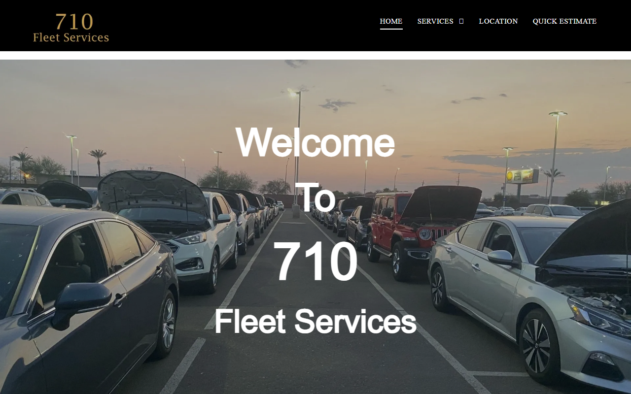 710fleetservices.com screenshot