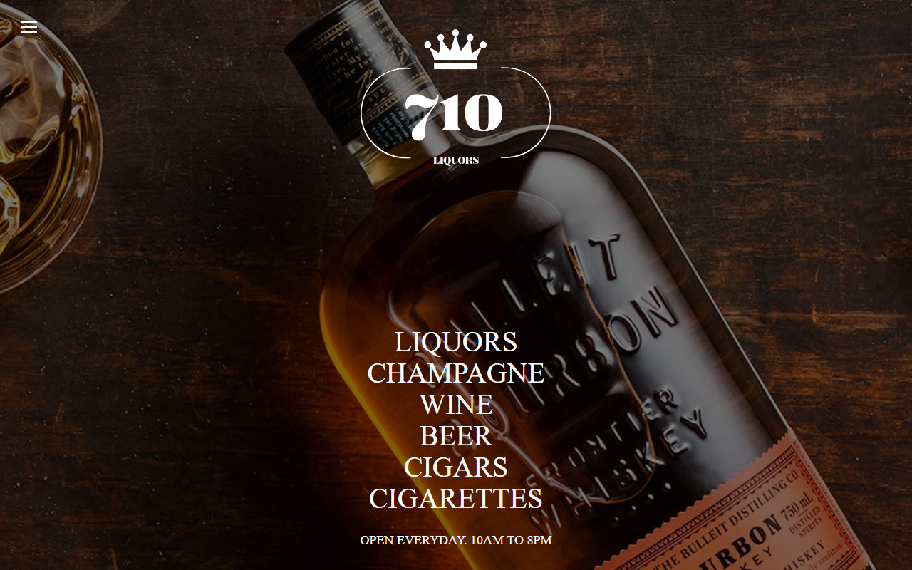 710liquors.com screenshot