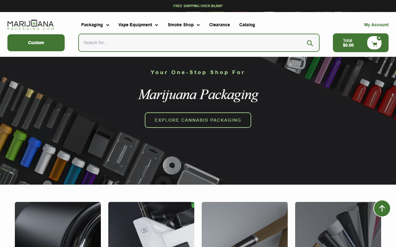 710packagings.com screenshot