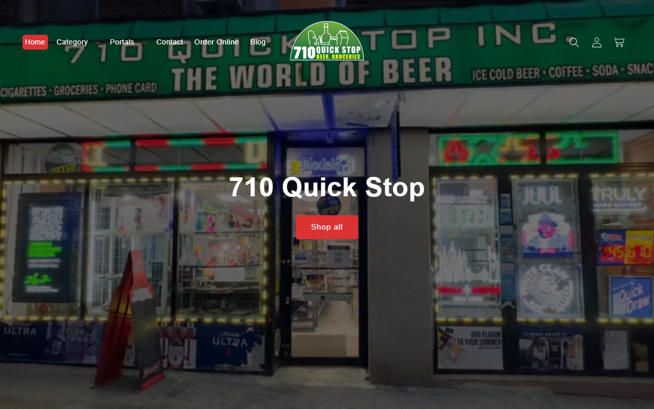710quickstop.com screenshot