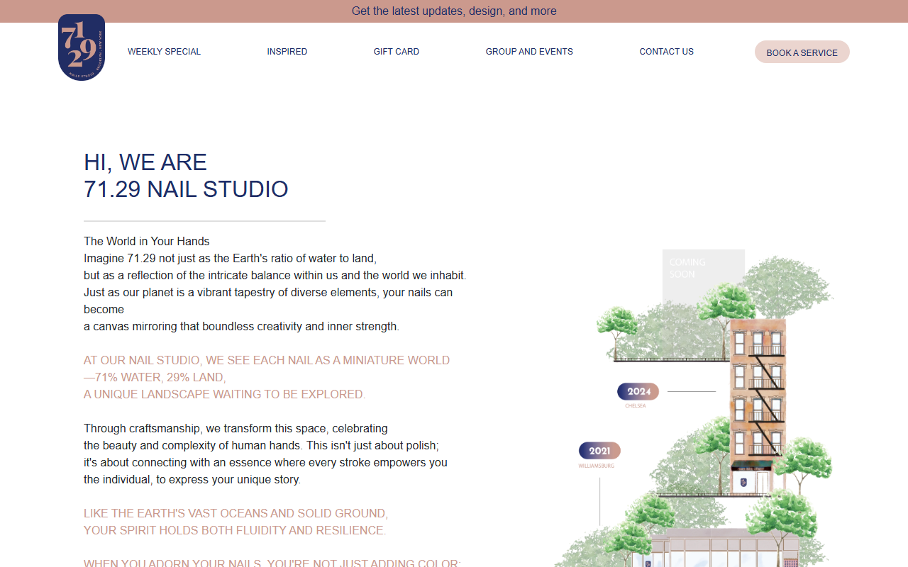 7129nailstudio.com screenshot