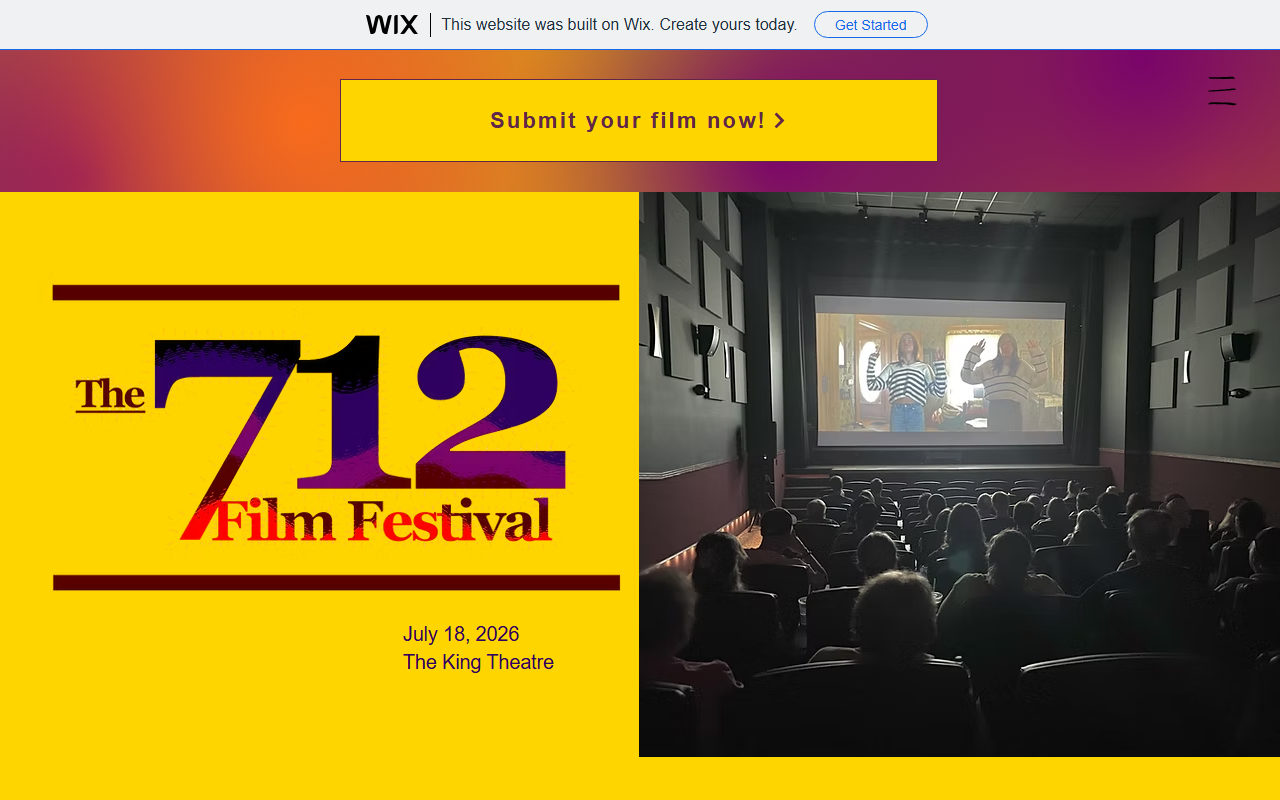 712filmfest.com screenshot