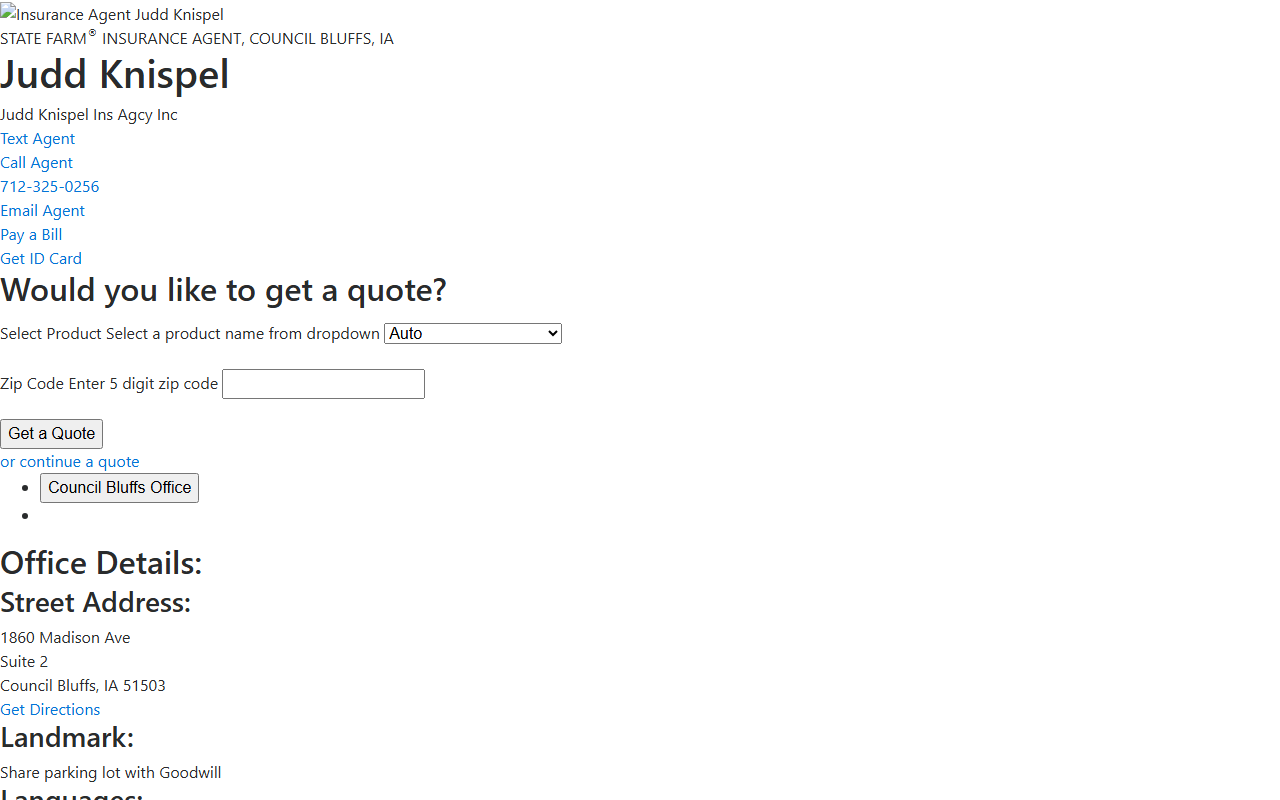 712insurance.com screenshot