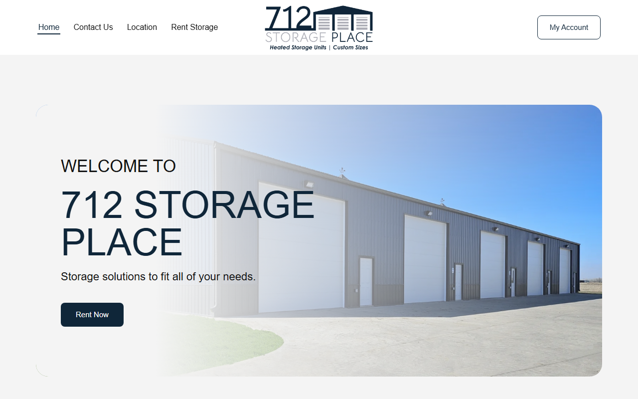 712storageplace.com screenshot