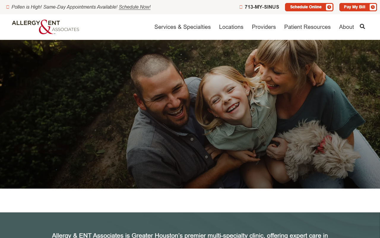 713-mysinus.com screenshot
