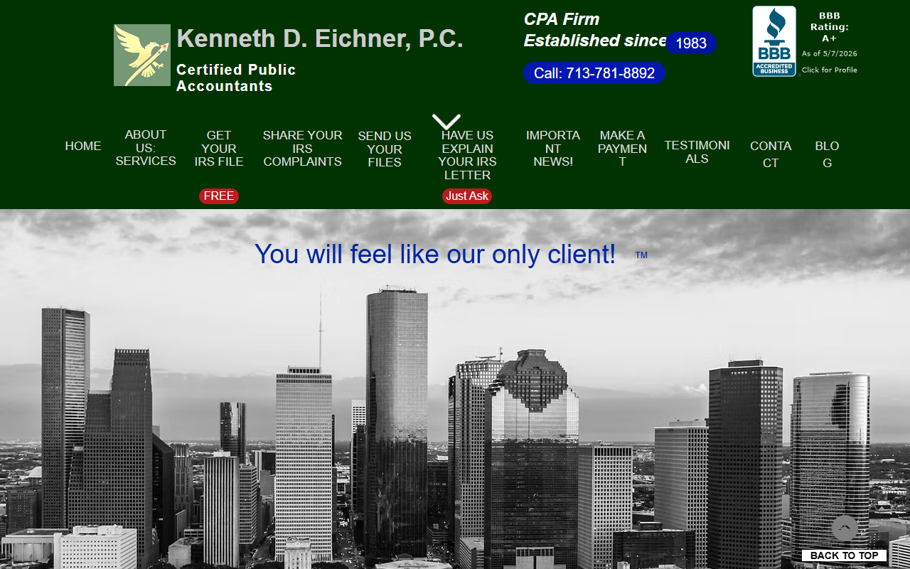 71322taxes.com screenshot