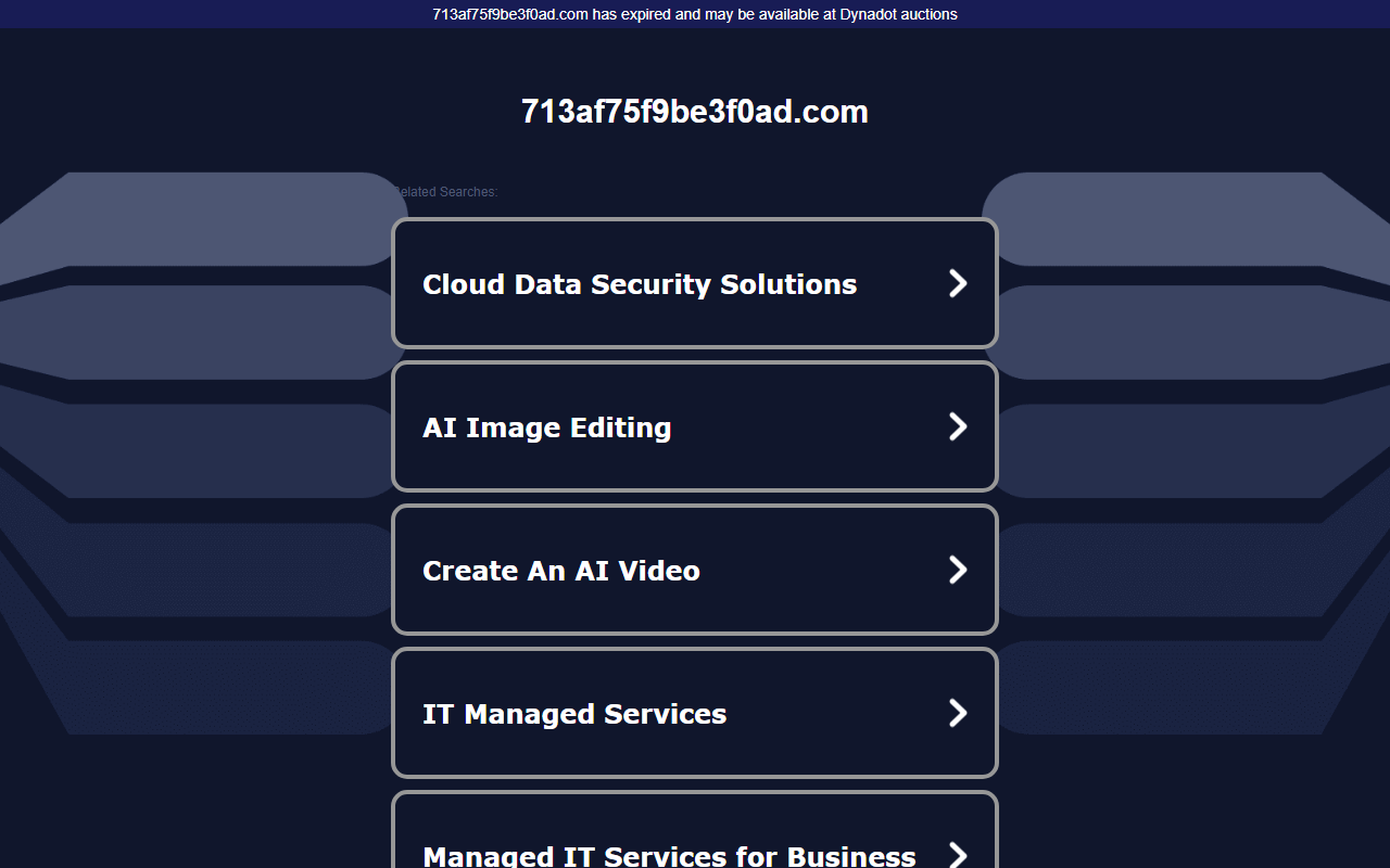 713af75f9be3f0ad.com screenshot