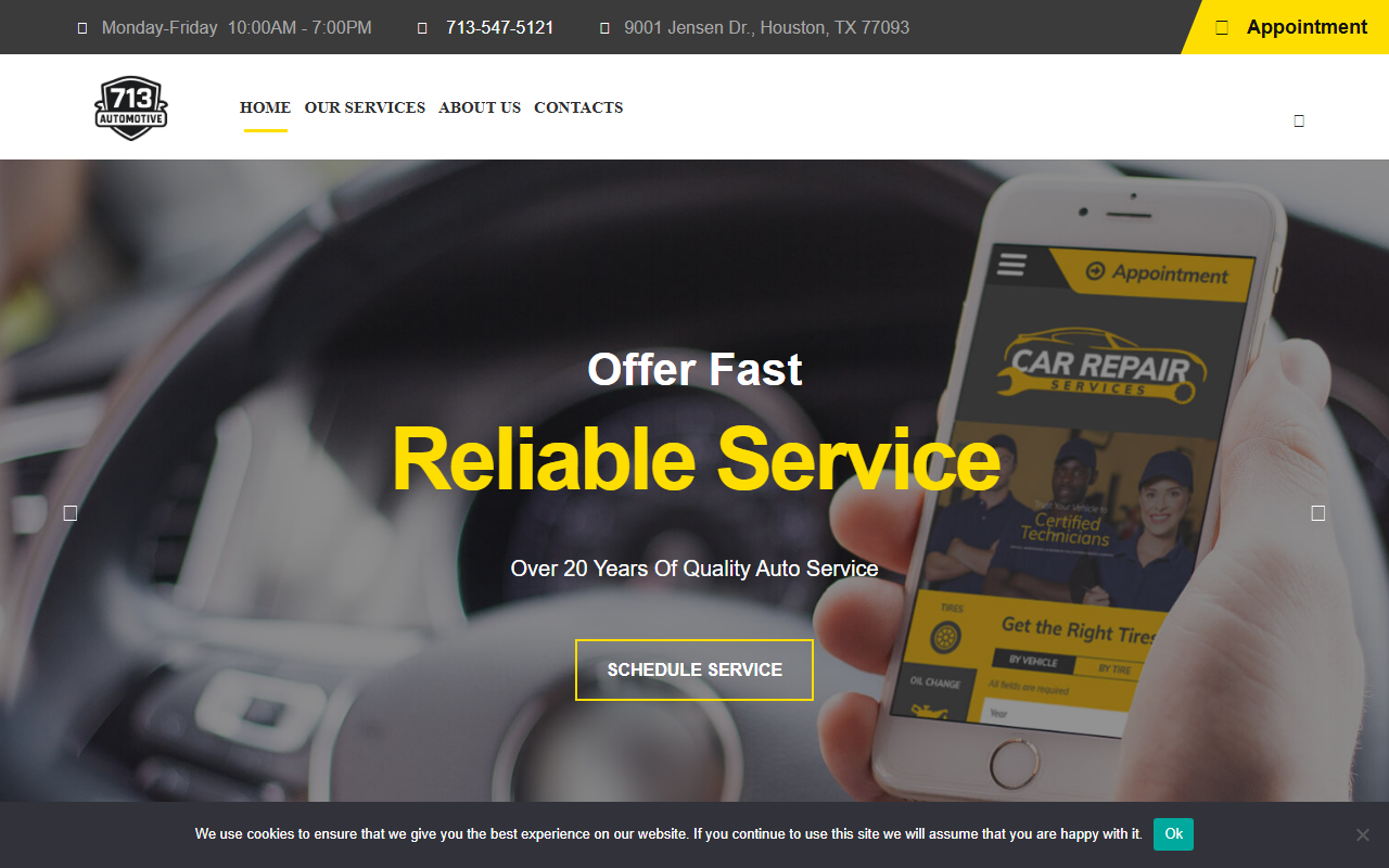 713automotive.com screenshot