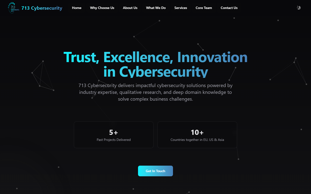 713cybersec.com screenshot