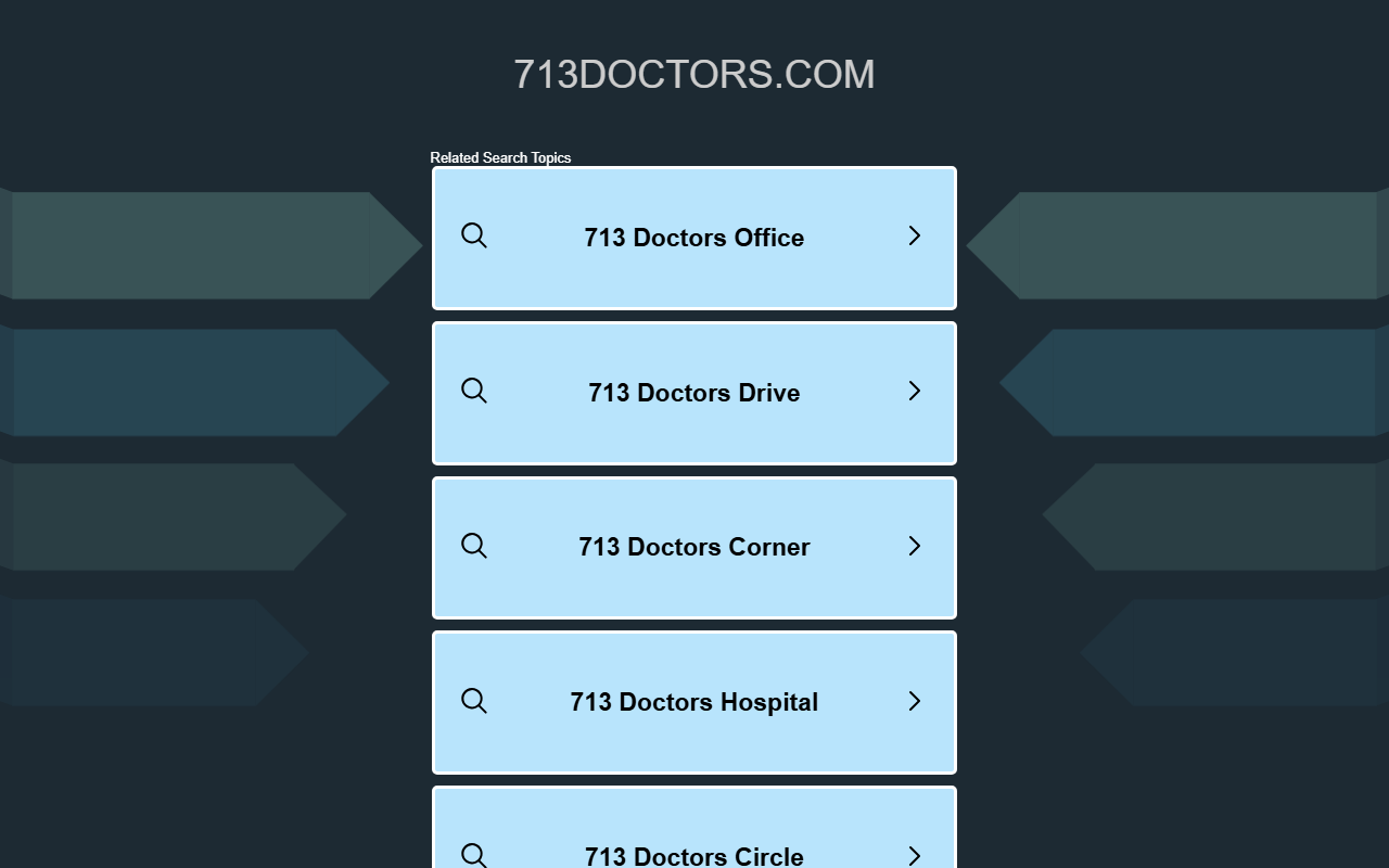 713doctors.com screenshot