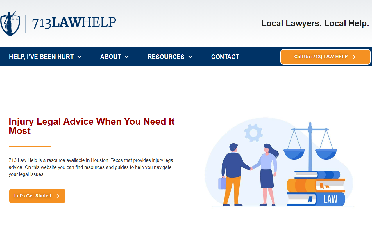 713lawhelp.com screenshot