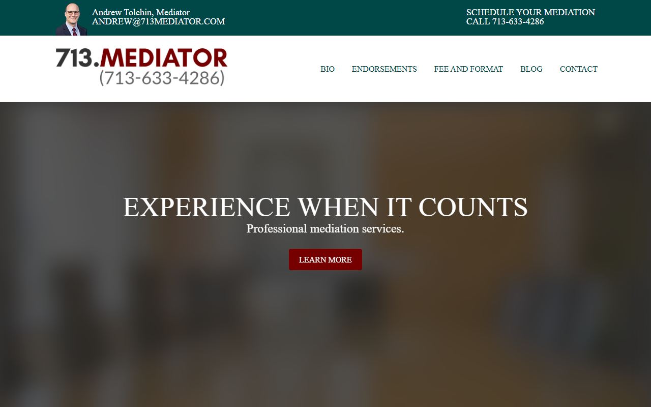 713mediator.com screenshot