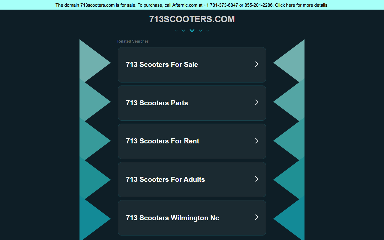 713scooters.com screenshot