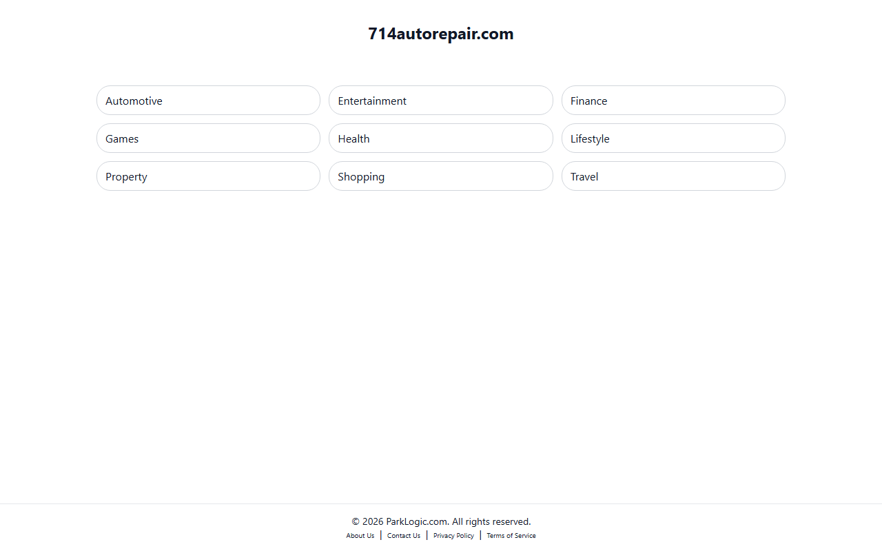 714autorepair.com screenshot