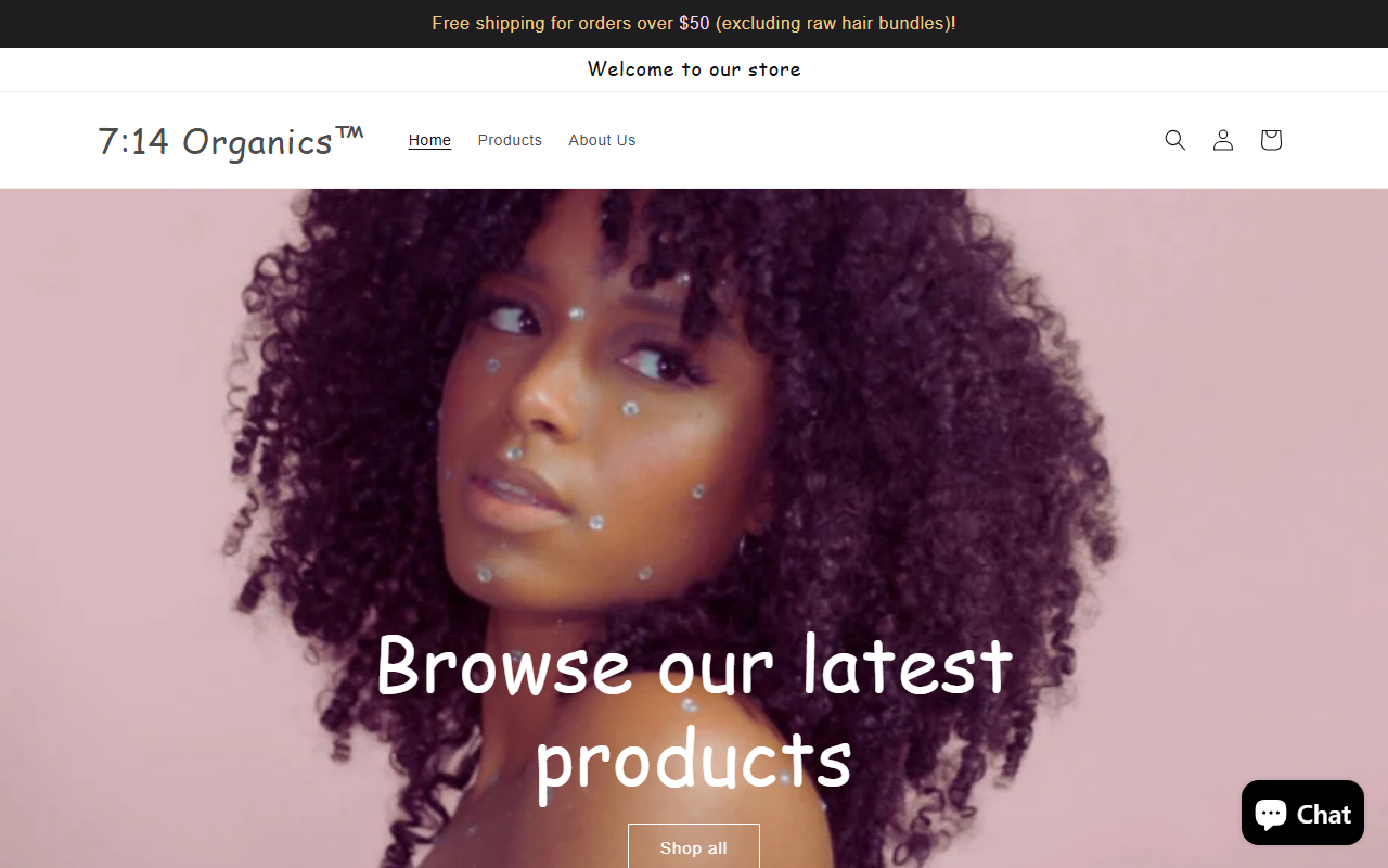 714organics.com screenshot