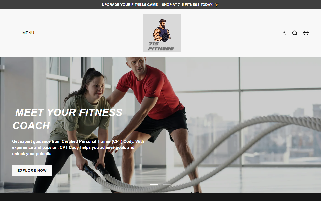 715fitness.com screenshot