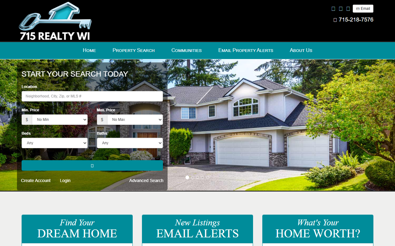 715realtywi.com screenshot