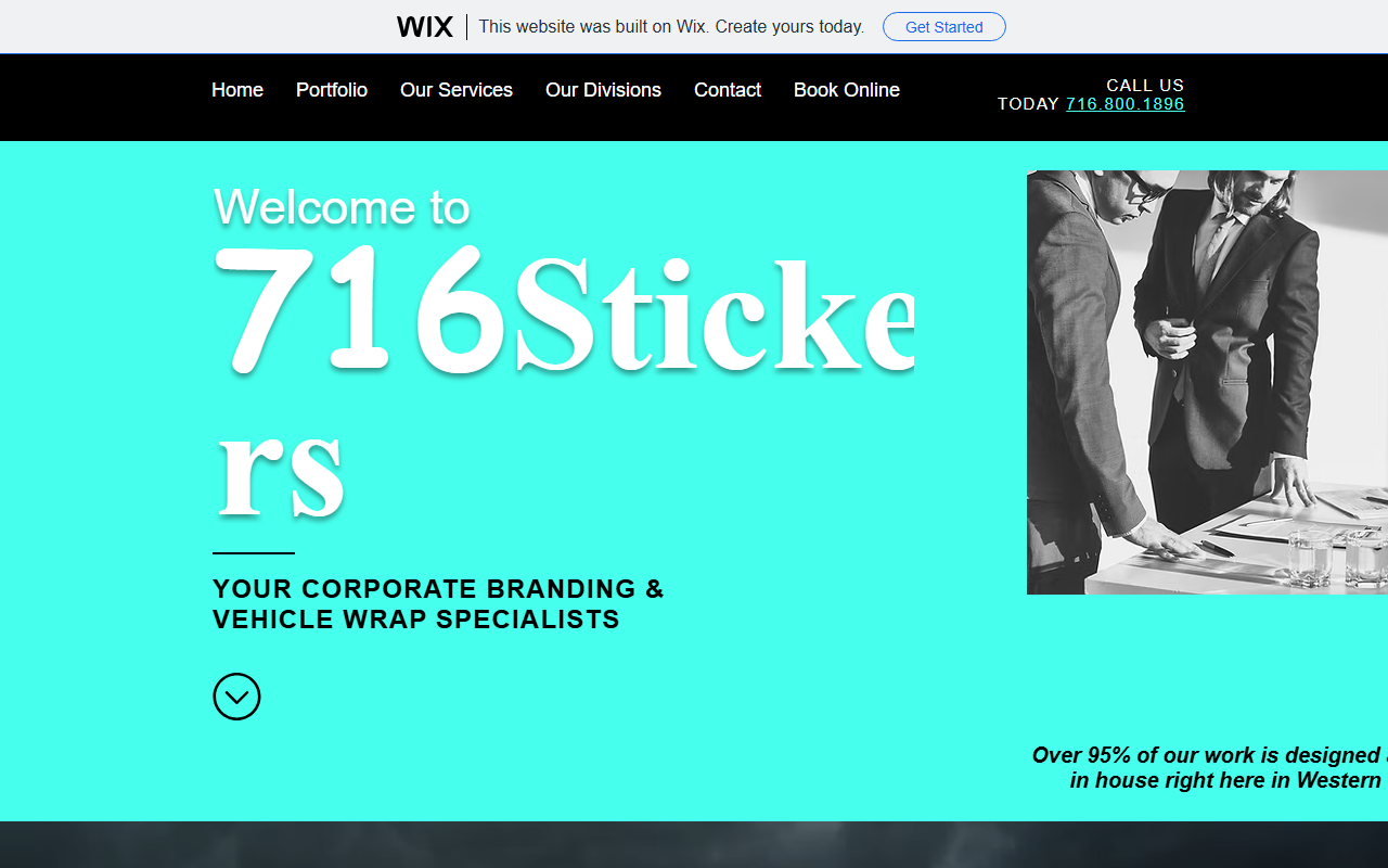 716adwraps.com screenshot
