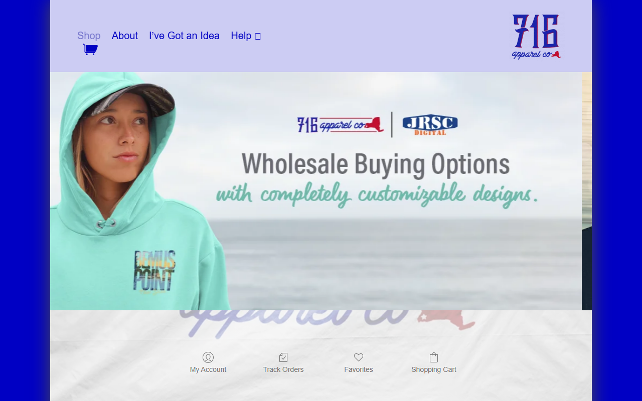 716apparelco.com screenshot