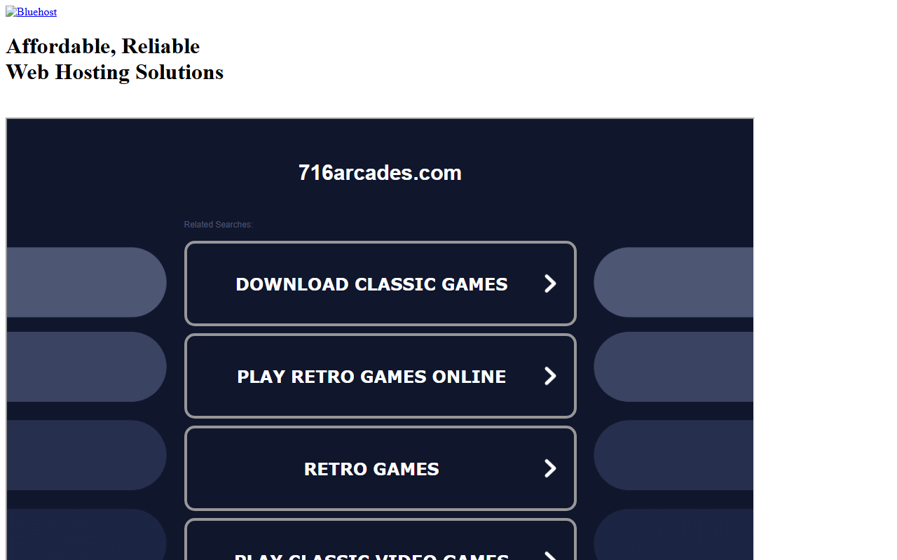 716arcades.com screenshot