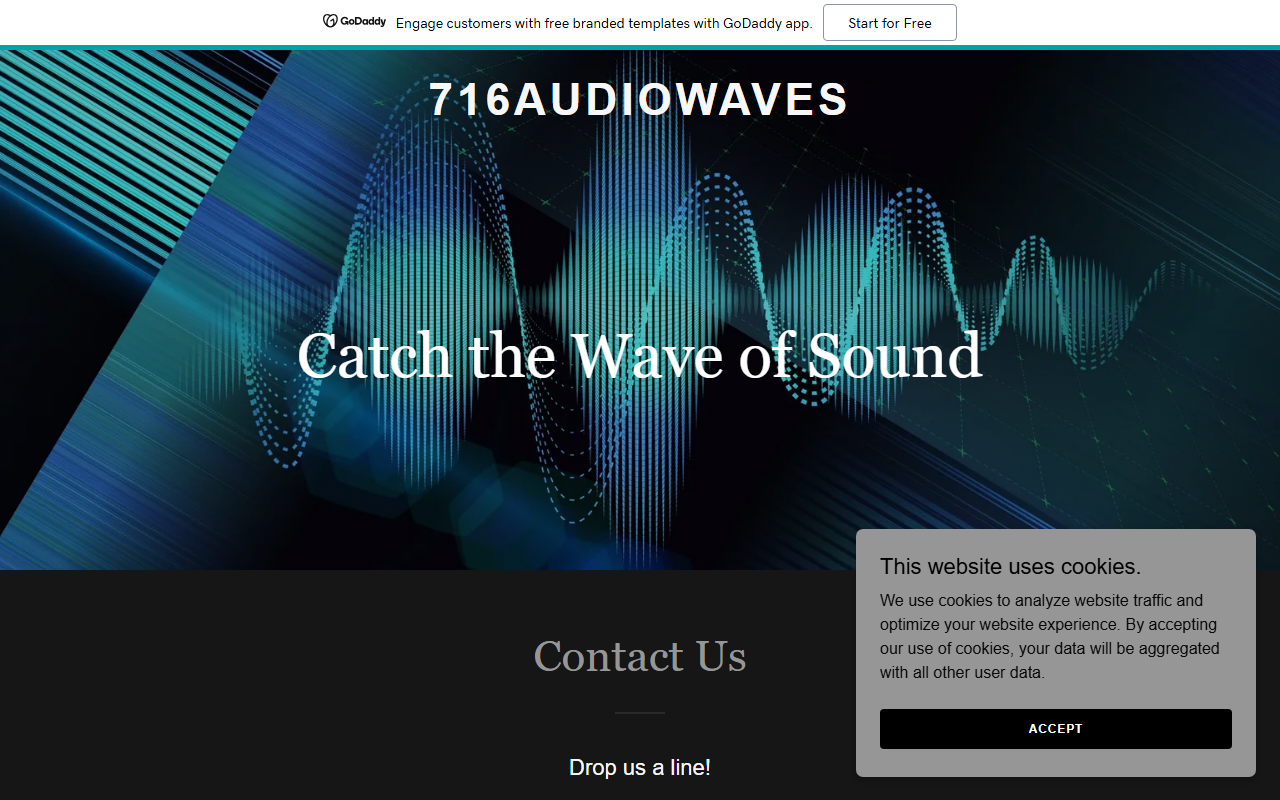 716audiowaves.com screenshot