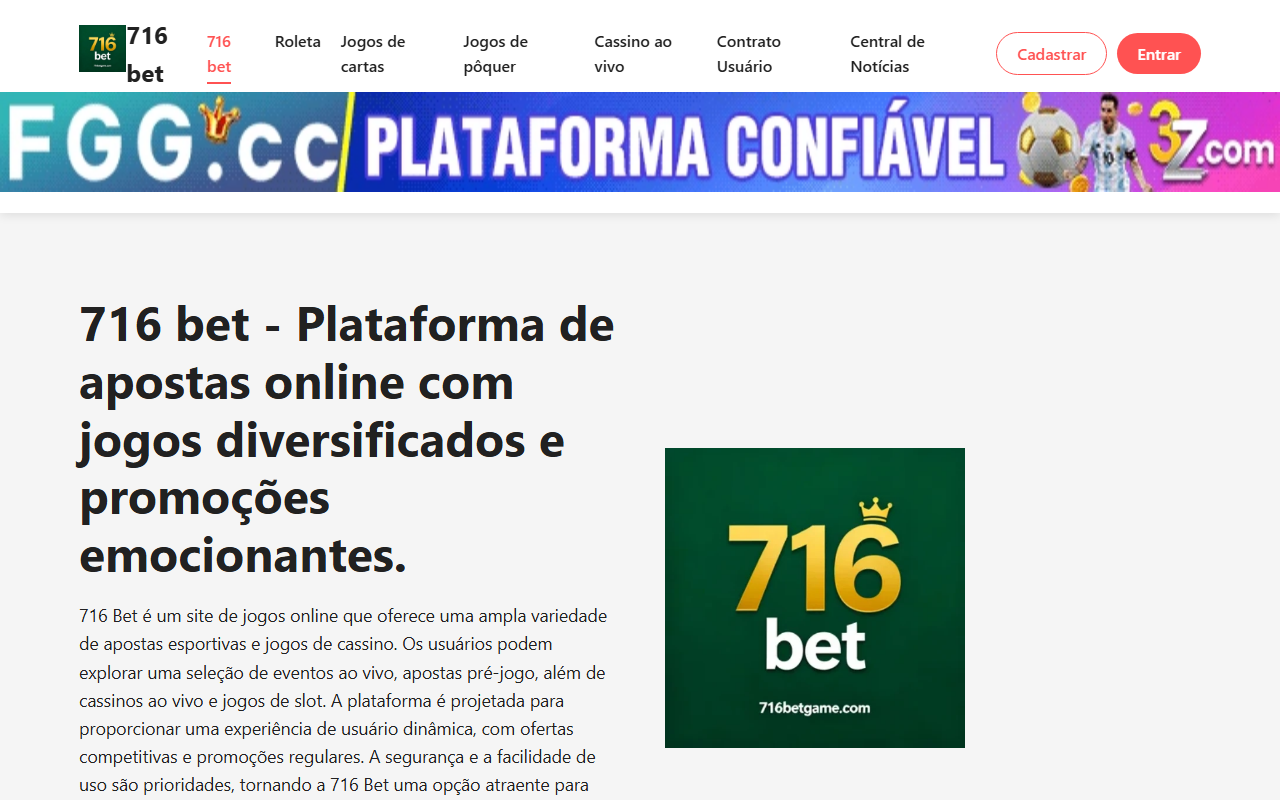716betgame.com screenshot