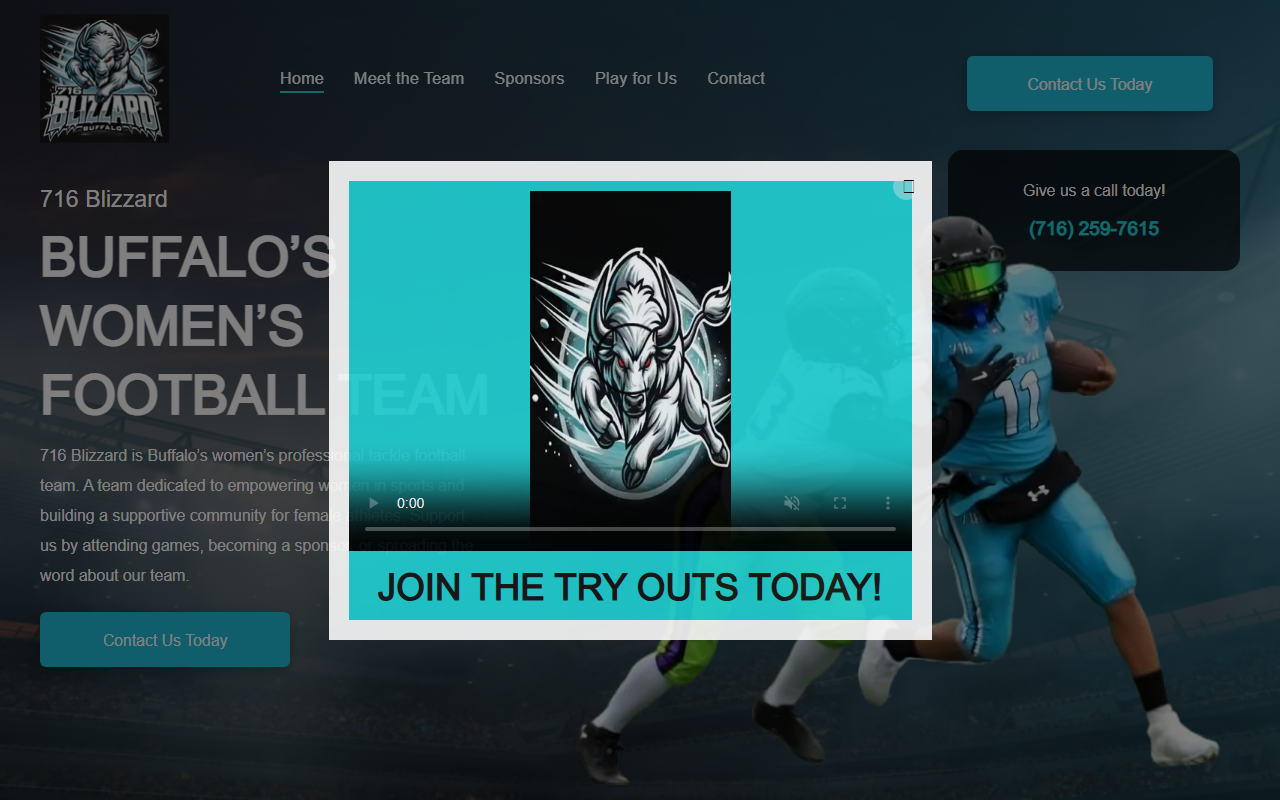716blizzard.com screenshot