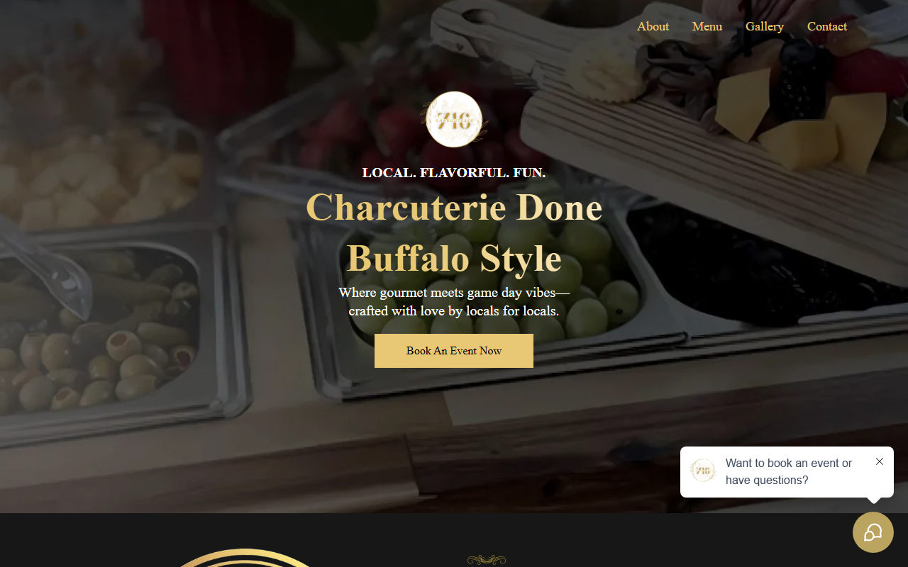 716charcuterie.com screenshot
