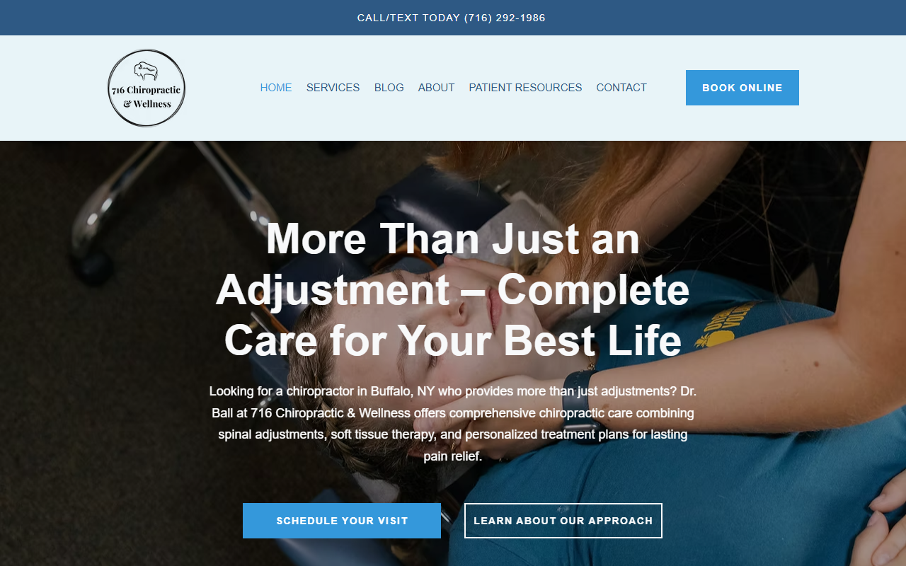 716chirowellness.com screenshot