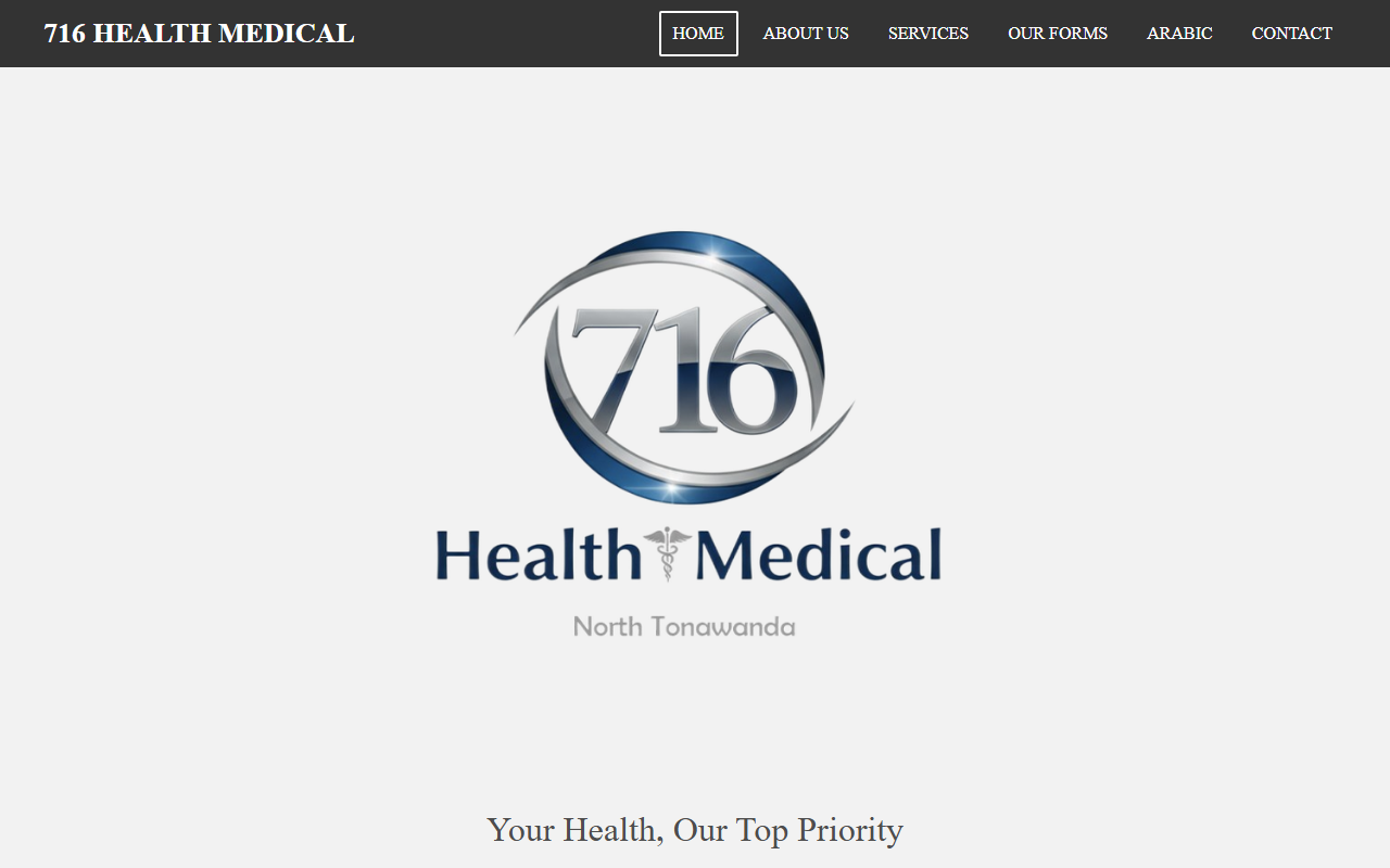 716healthmedical.com screenshot