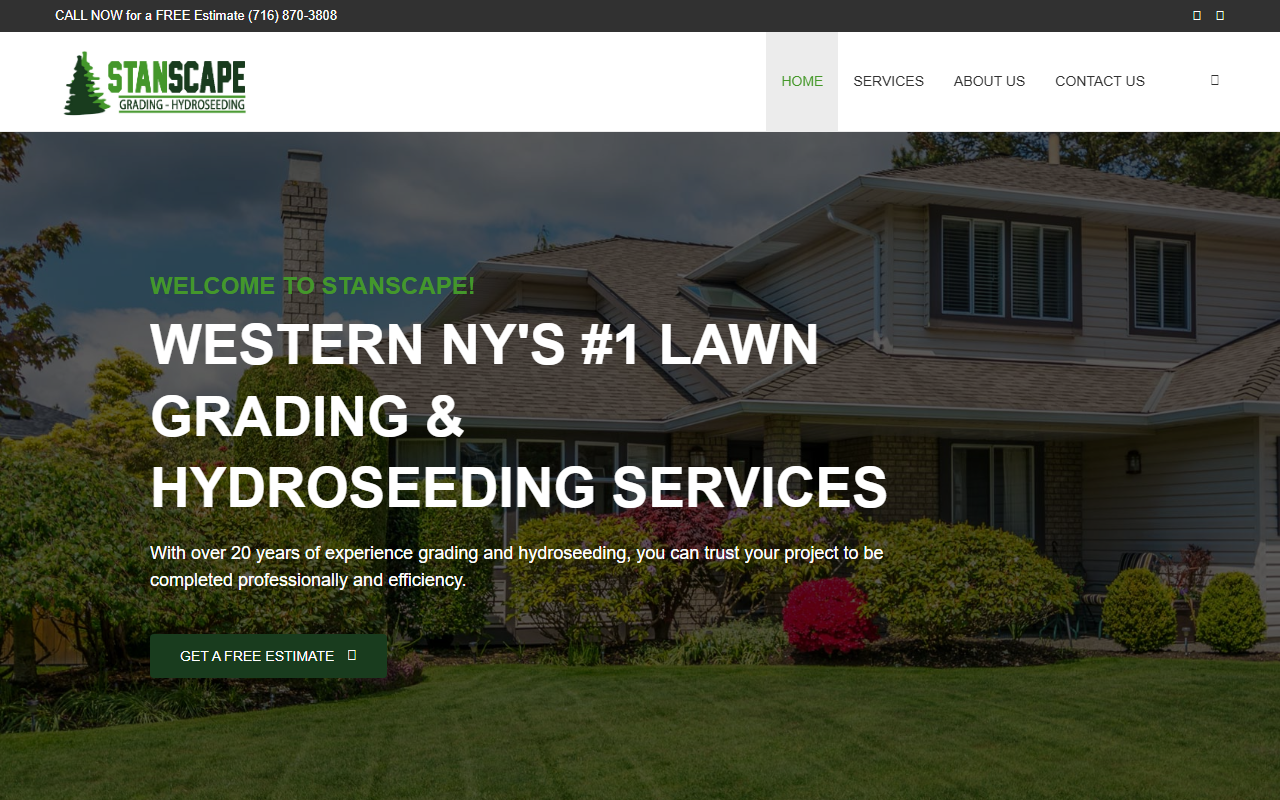 716hydroseeding.com screenshot