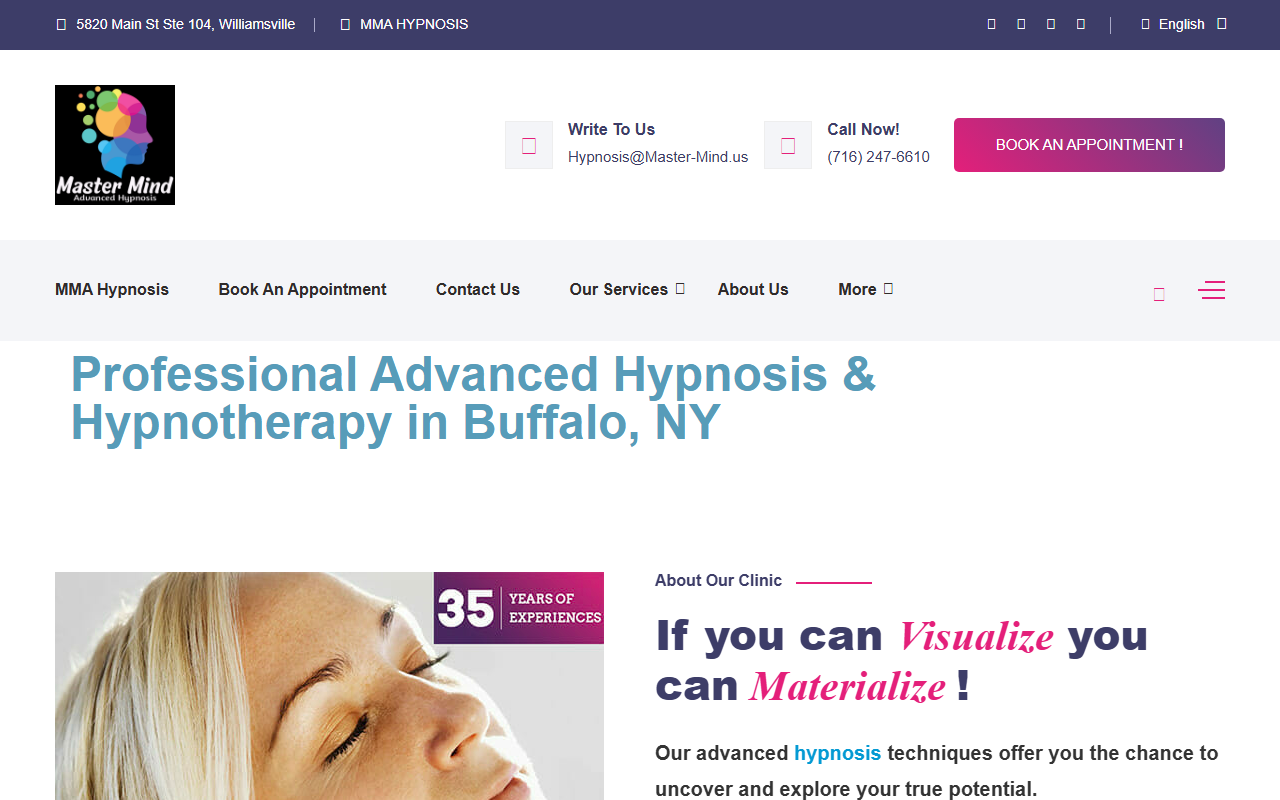716hypnosis.com screenshot