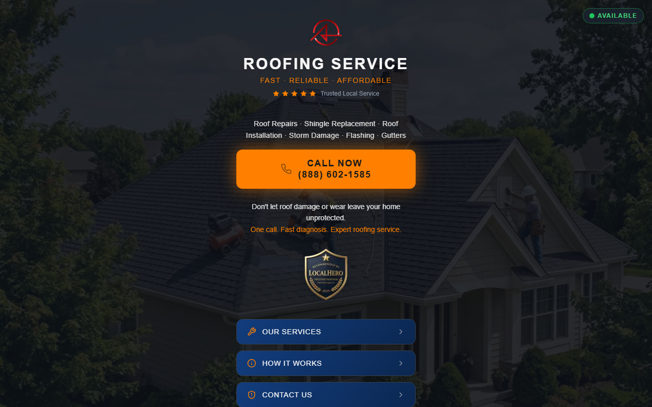 716roofingpros.com screenshot
