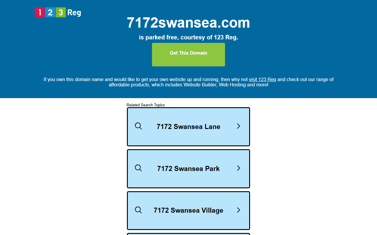 7172swansea.com screenshot