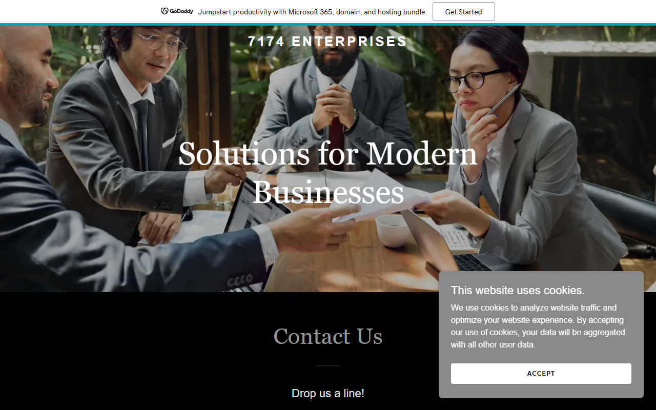 7174enterprises.com screenshot