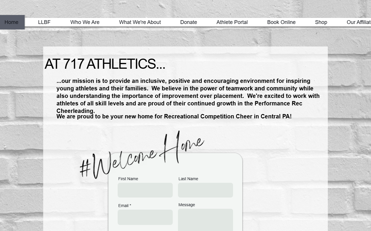 717athletics.com screenshot