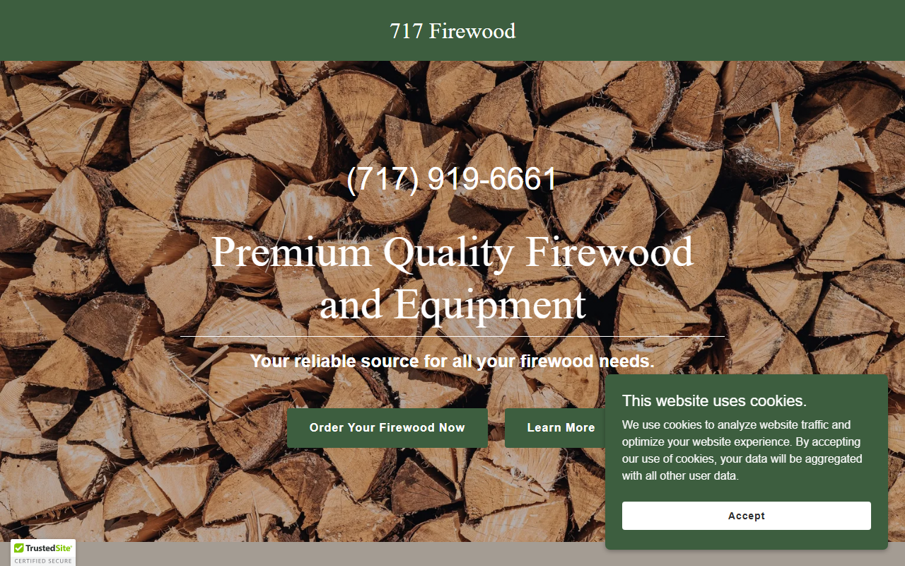 717firewood.com screenshot